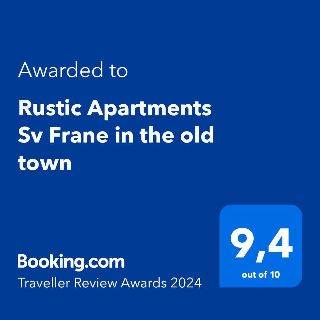 Rustic Apartments Sv Frane In The Old Town Шибеник Екстер'єр фото